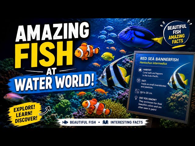 Discover the Fascinating World of Fish at Water World! 🐠