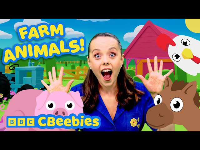 Fun on the Farm with Pigs Horses & Sheep 🐷🐴🐑 | CBeebies House 🌈✨