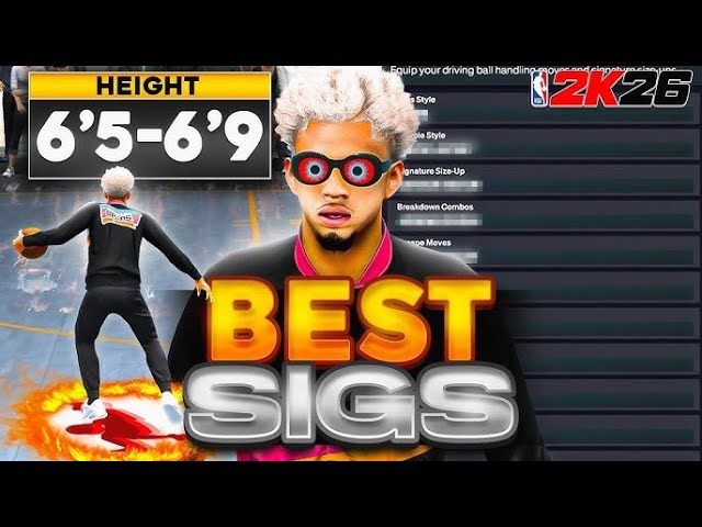 BEST DRIBBLE MOVES For 6'5-6'9 GUARDS in NBA 2K26! 6'5-6'9 FASTEST DRIBBLE MOVES! GET OPEN EVERYTIME