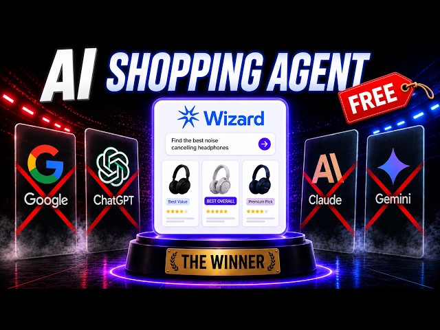 I Replaced Google, ChatGPT, Claude & Gemini With One AI Shopping Agent (Wizard AI)