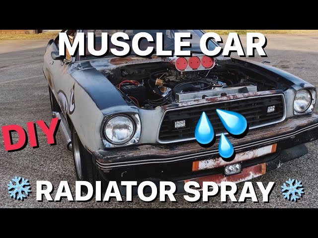 CHEAP AND EASY DIY RADIATOR/INTERCOOLER SPRAY