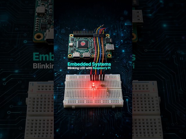 Raspberry Pi 5 – LED Blinking | Embedded Systems Lab