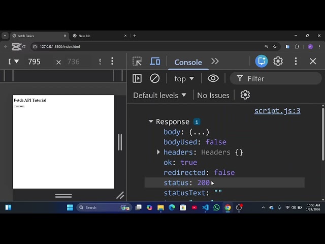 JavaScript Fetch API Explained | Get Data from API Step by Step (Beginner Friendly)