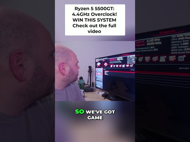 WIN This System! RYZEN 5 5500GT! Check out the full video. #10kgiveaway #retrorig #cghw