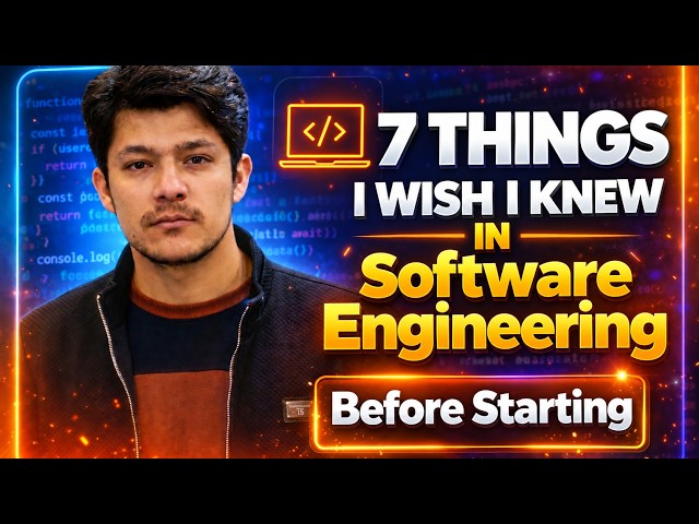 Don’t Study Software Engineering Before Knowing These 7 Things