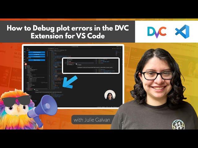 How to Debug Plot Errors in the DVC Extension for VS Code