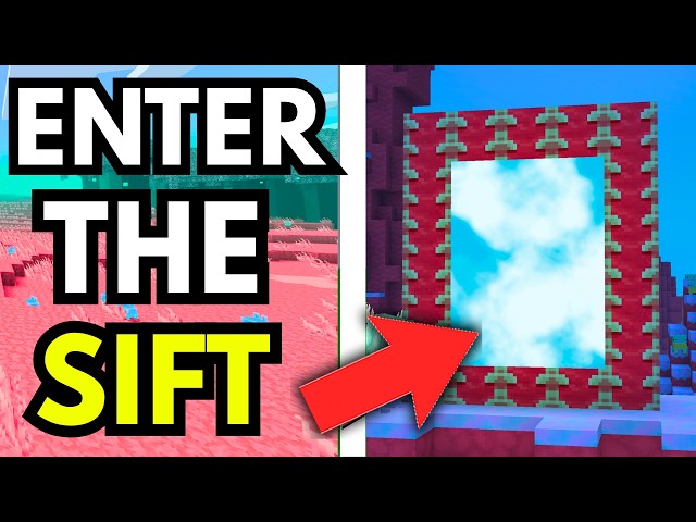 How to Enter The Sift in Minecraft! - Full Guide (NEW Dimension)