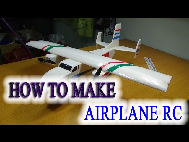 How to make a Airplane RC The Twins - Cargo Plane