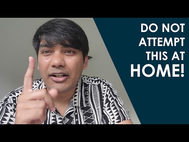 I did something NO 3D Artist dare to do | Do not try this at Home!