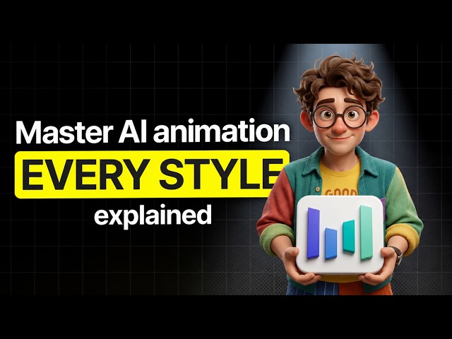 Every AI Animation Style Explained - Full Course