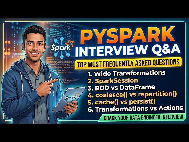 PySpark interview Questions and Answers  ?