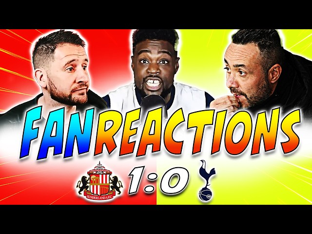 Tottenham Fans REACT to Sunderland 1-0 Spurs 😭💀