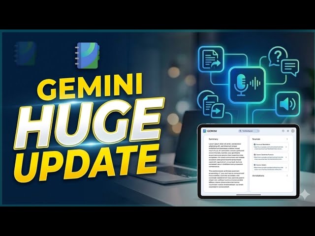 Google Gemini Notebook Just Changed AI Forever! 🤯 10 Powerful New Features You NEED to See (2026)