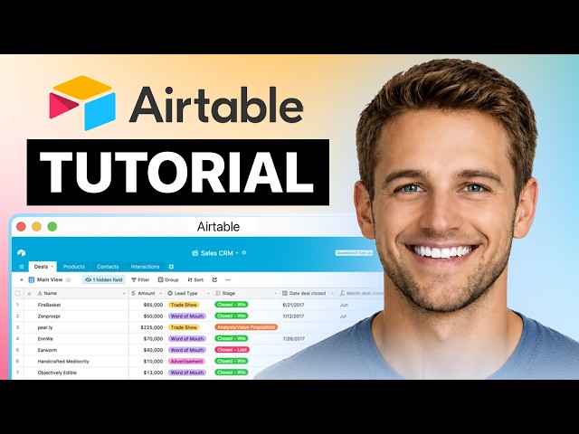 Airtable Tutorial 2026: How To Use Airtable For Beginners