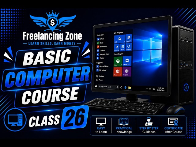 Basic Computer Course | Class 26 | Computer Fundamentals