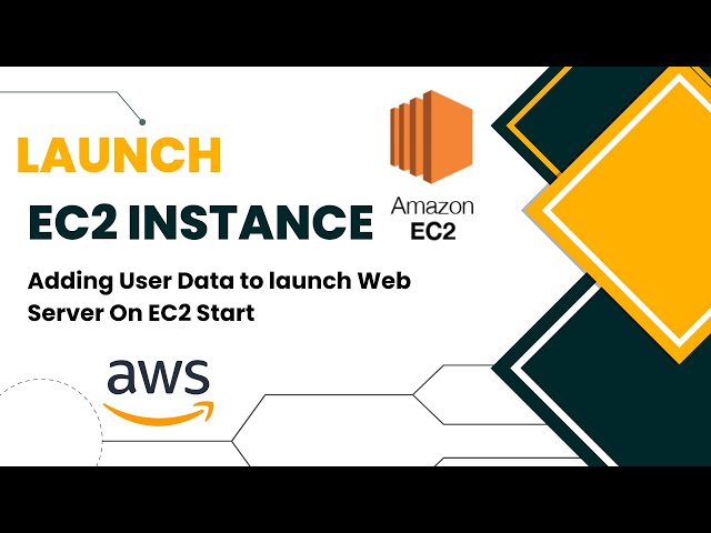 Create EC2 Instance in AWS  I Run Web Server using User Data | AWS EC2