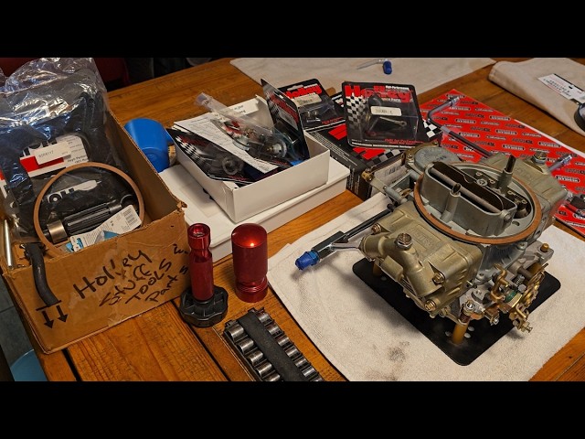 Holley Re-jet, Accel Points Eliminator, Accel Adjustable Vacuum Advance Install. 2026 Resto Part 5