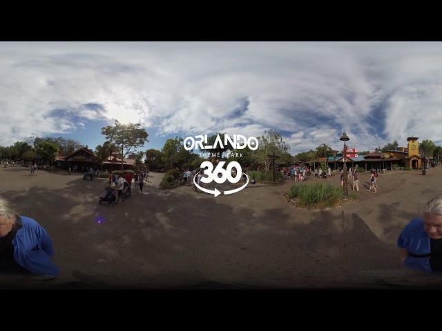 Earth Day 2017 at Animal Kingdom in 4K / 360 / VR