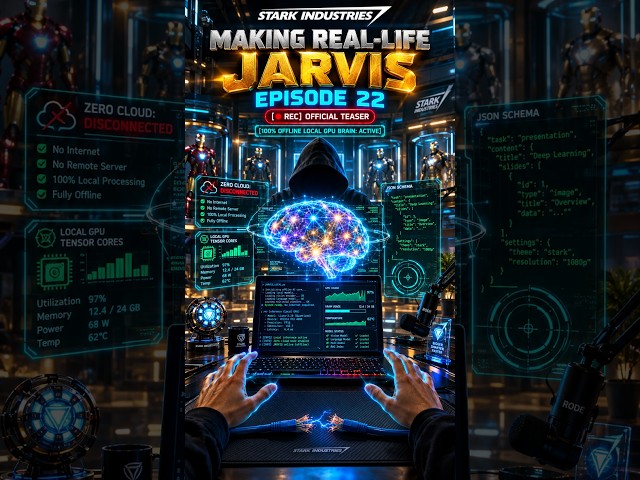 I Cut The Internet Cable... But JARVIS Kept Talking?! 🤯⚡ (EP 22 Teaser) #shorts #ai #jarvis #ironman