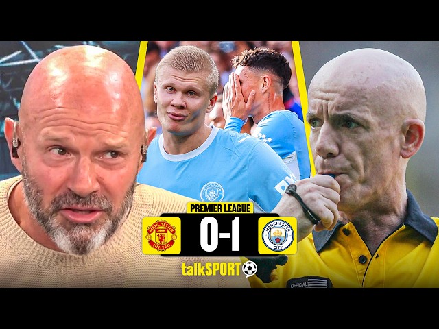Danny Mills GRILLS ex-Premier League referee on CONTROVERSIAL Erling Haaland & Phil Foden decisions!
