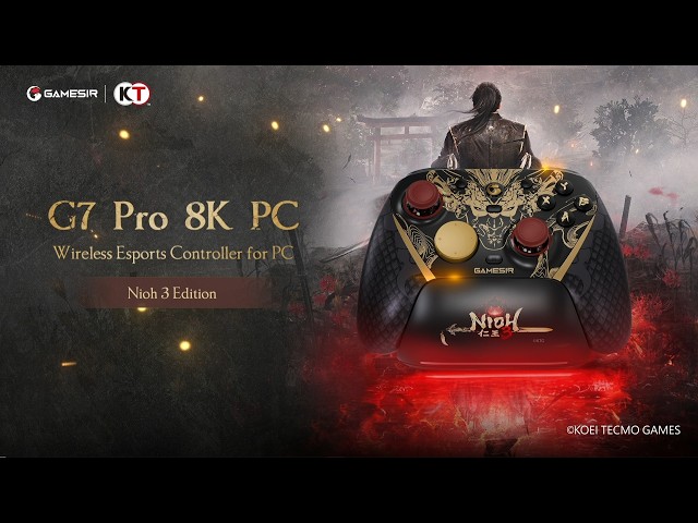 GameSir G7 Pro 8K PC X Nioh３ | Official Trailer