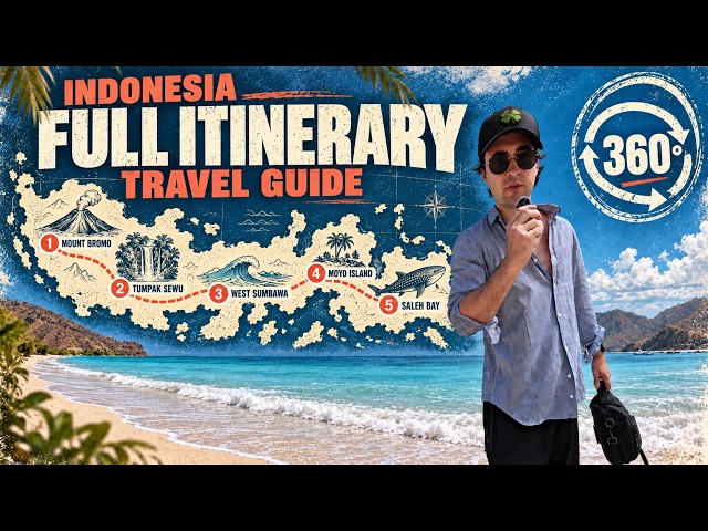 Don't Plan Your Indonesia Trip Until You Watch This | A Complete 1-Week Itinerary