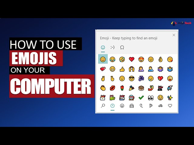 How to use emojis on windows