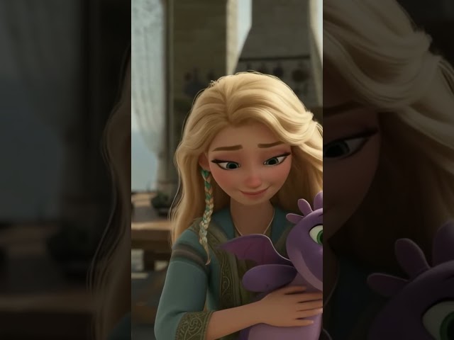 Rapunzel's Song 🎶✨ Wait for the high note... 🎤  #shorts
