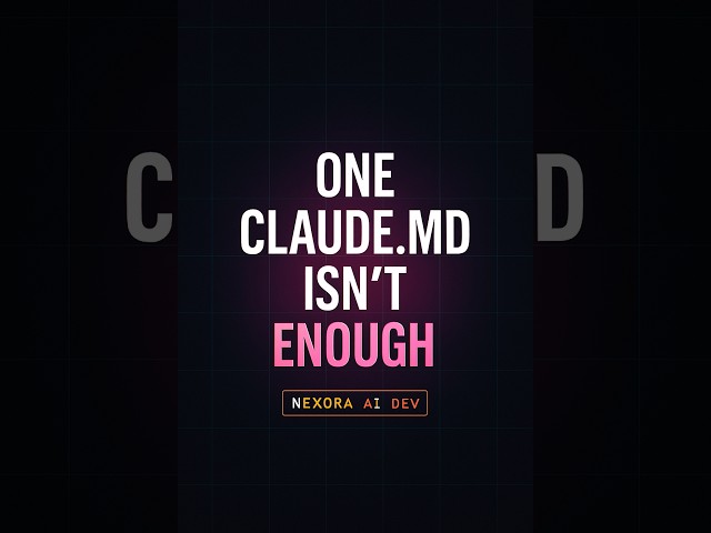 Split your CLAUDE.md per package