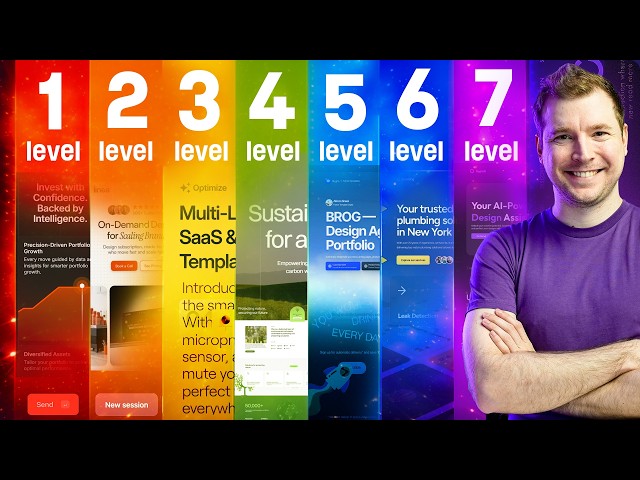 The 7 Levels of Web Design from Beginner to Pro