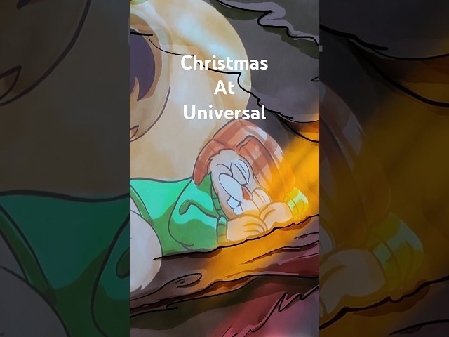 Christmas at Universal Studios, Orlando #shorts