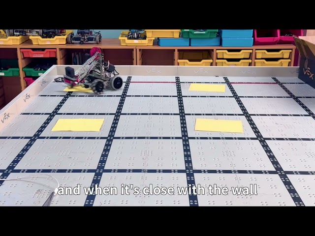 VEX V5 Chapter 3-4Inspection Challenge | Wait Until with Distance Sensor