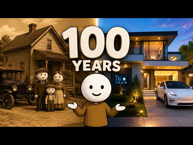 What American Homes Looked Like 100 Years Ago 😱 | 1925 vs 2026
