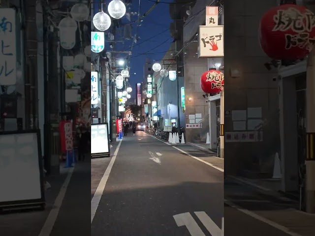 Walking to Dotonbori hyperlapse. Testing out a new pocket camera 😁