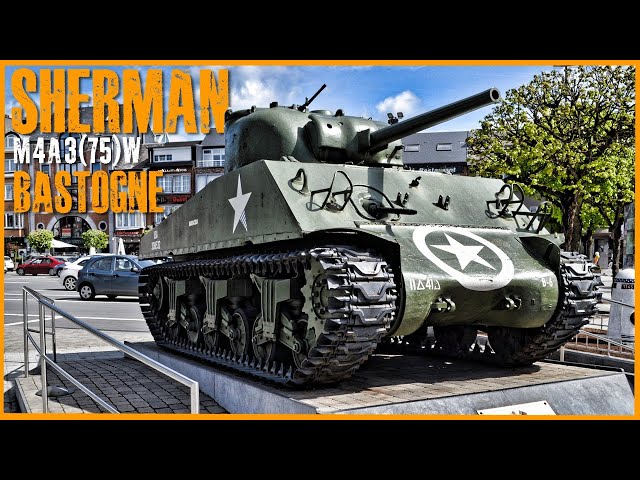 M4A3(75)W Sherman - Walkaround - Bastogne.