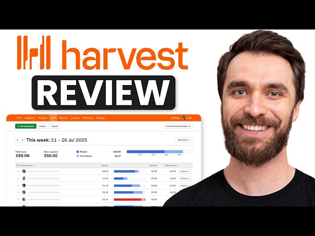 Harvest Time Tracking Review (2025) – The All-in-One Time & Billing Tool Tested