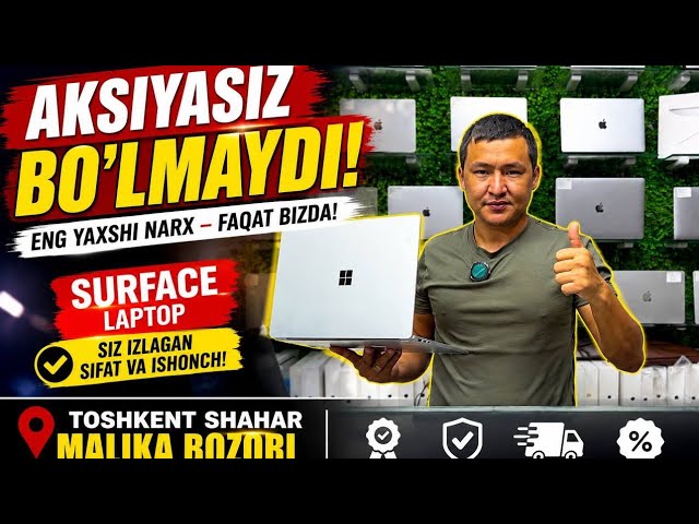 Microsoft Surface Laptoplar abzori