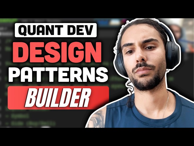 Design Patterns in Quant: Builder