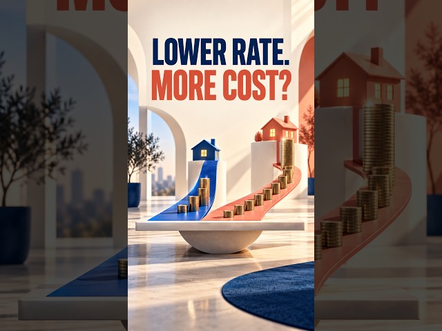 Why a Lower Mortgage Rate Can Still Cost More | Pineify #Shorts #tradingview #aitrading #stock