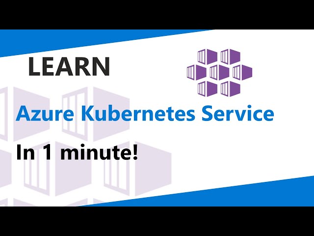 What is Azure Kubernetes Service? | 1 Minute Overview