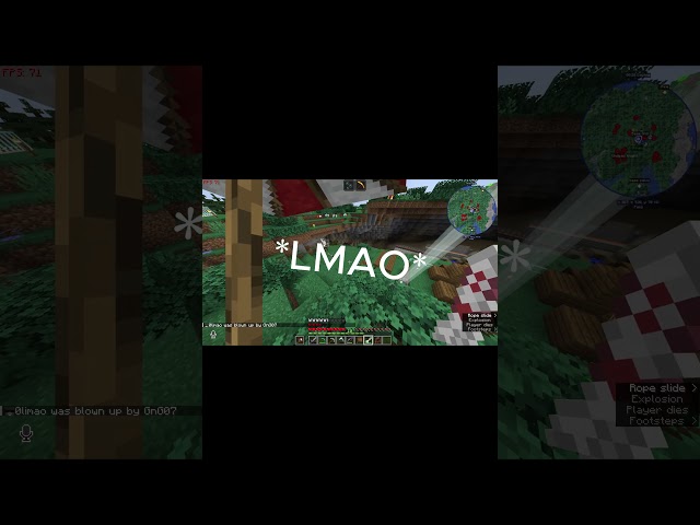 Target inbound ahh #shorts #funny #minecraft #minecraftmemes