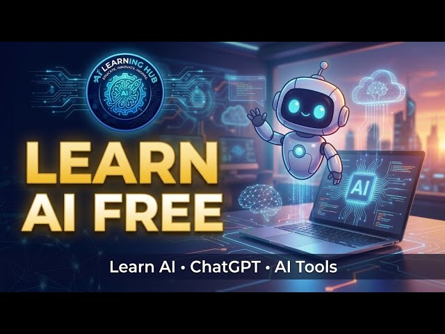 Welcome to AI Learning Hub | Learn AI, ChatGPT & AI Tools 🤖