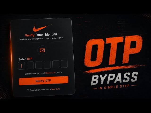 OTP BYPASS Using Burp Suite? 😳 | Cybersecurity Testing Explained