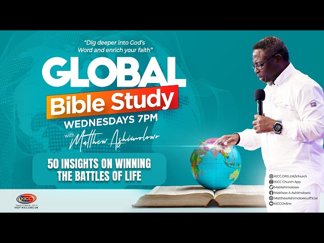 Global Bible Study Live | 50 Insights On Winning The Battles Of Life | 16-09-2026
