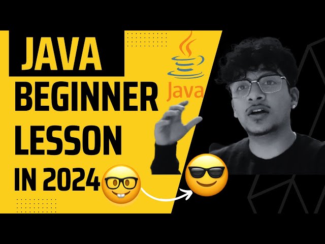 Learn Java in 20 mins || Beginner Lesson for Newbies
