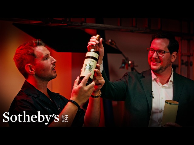 Willett Expert Emerson Shotwell Picks, Pours, and Talks Through Rare Whiskey Collection | Sotheby's