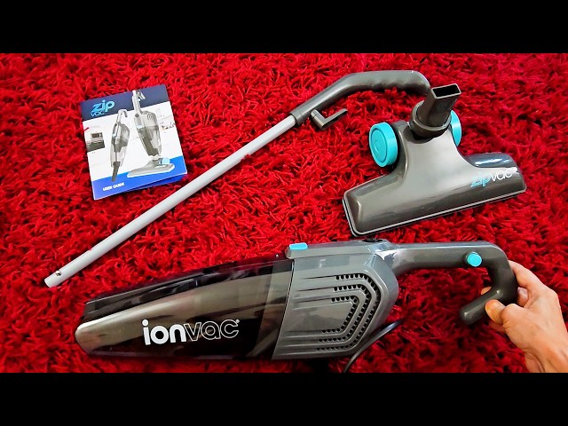 Ionvac Zipvac Corded Stick Vacuum 3 1   Model 8842