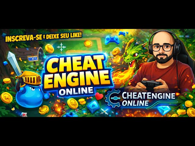 Cheat Engine Online para Iniciantes | Estudos Reais em Jogos!