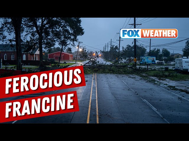 Ferocious Francine Lashes Louisiana With Destructive Winds, Flooding Rain