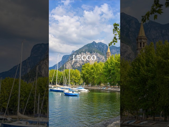 Trading the Bellagio crowds in Lake Como 🇮🇹 for this.. #lecco #lakecomo #italy